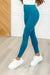 Squat Squad High Waisted Leggings in Hawaiian Blue