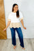 Welcome Me Home Gingham Print Top