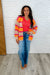 Your Opinion Matters Striped Cardigan