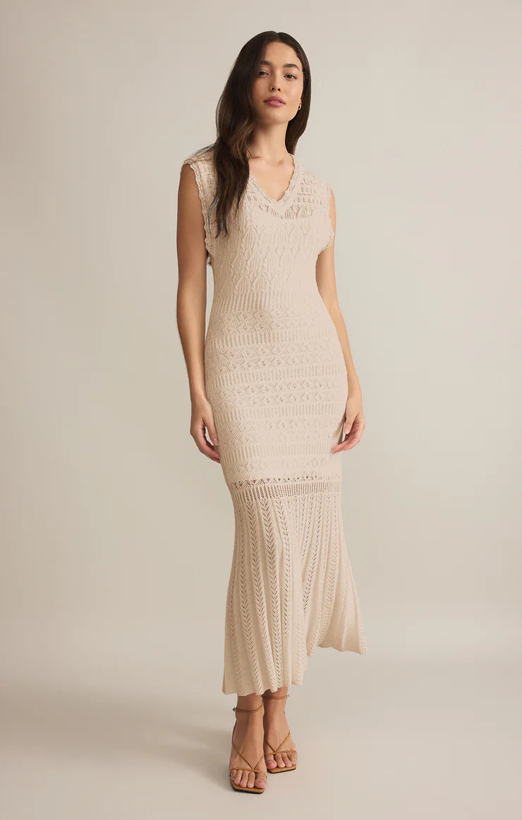*FINAL SALE*Marsella Crochet Midi Dress