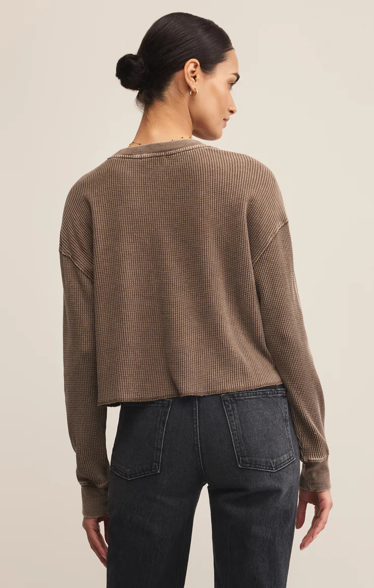 Suede Thermal Top