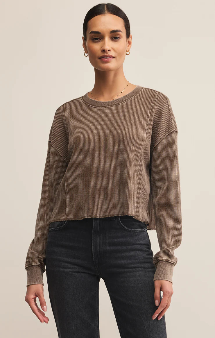 Suede Thermal Top