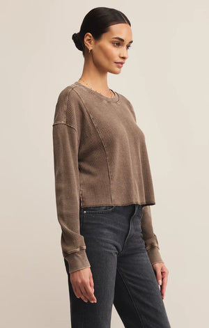 Suede Thermal Top