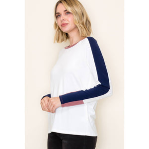 Colorblock Terry Top