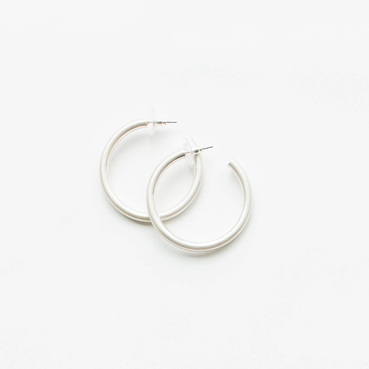 Heather Earrings: Silver