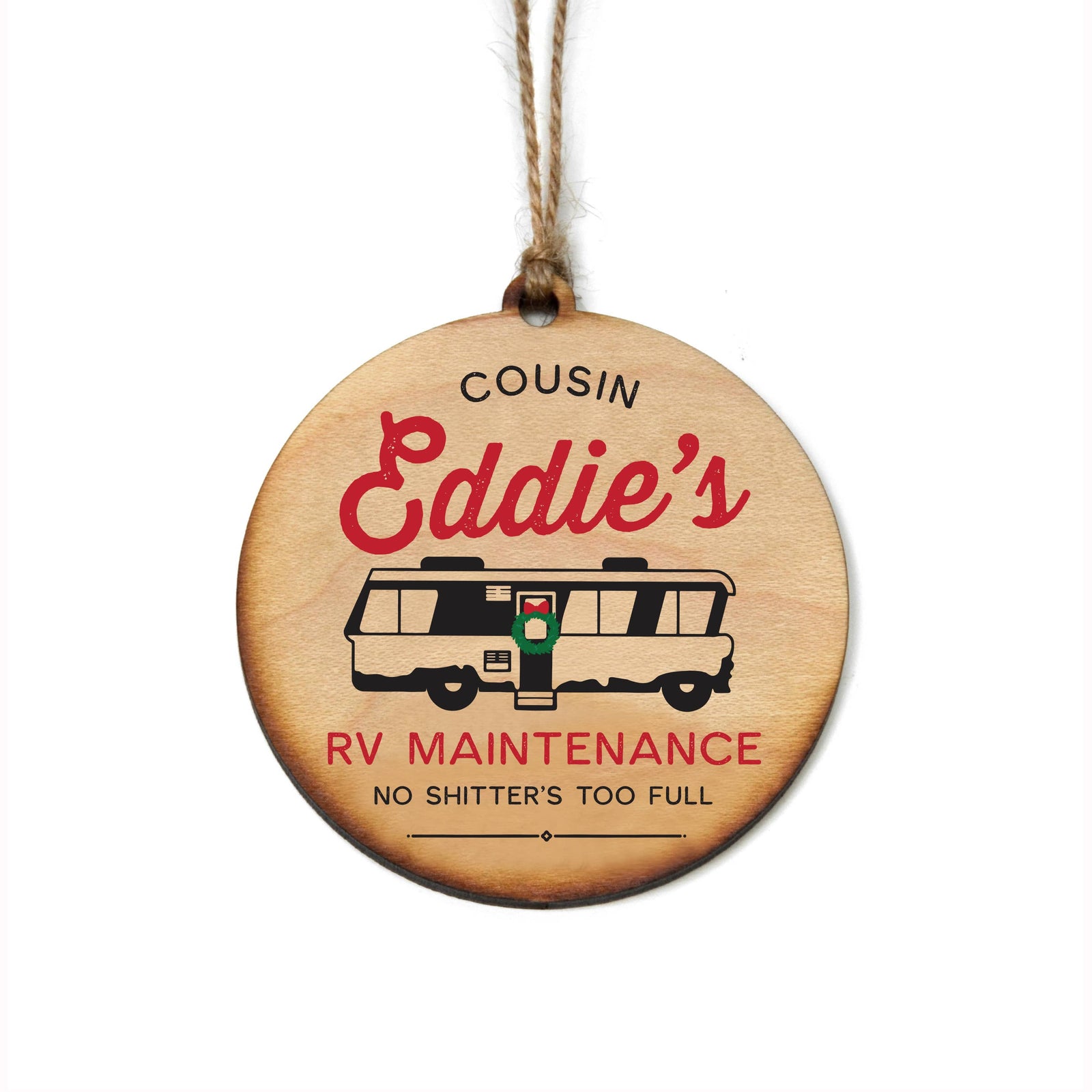 Cousin Eddies Holiday Ornament for Christmas Tree