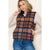 Corduroy & Plaid Reversible Vest