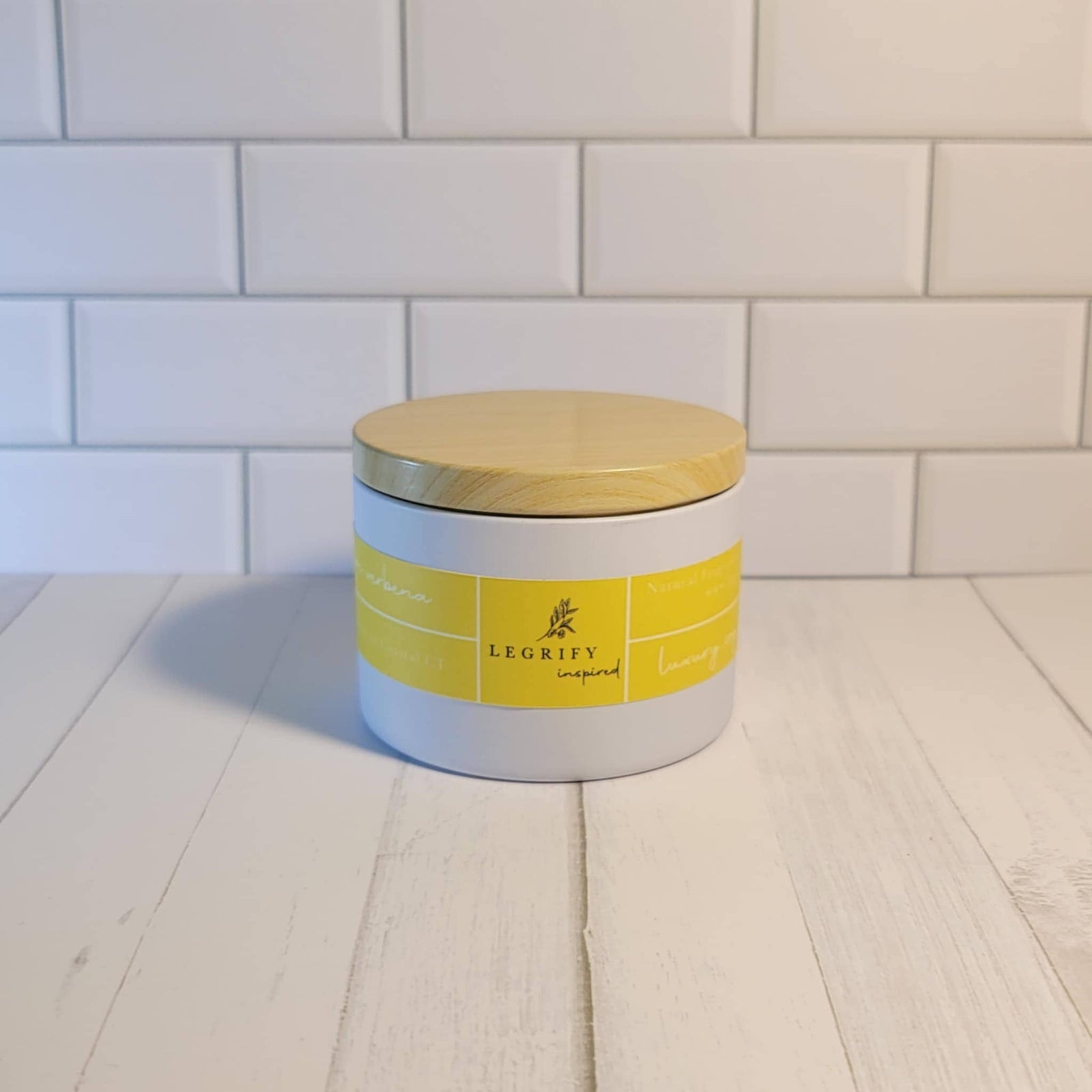 8oz Lemon Verbena Candle Tin