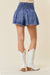 Tencel Denim Wide Leg Short