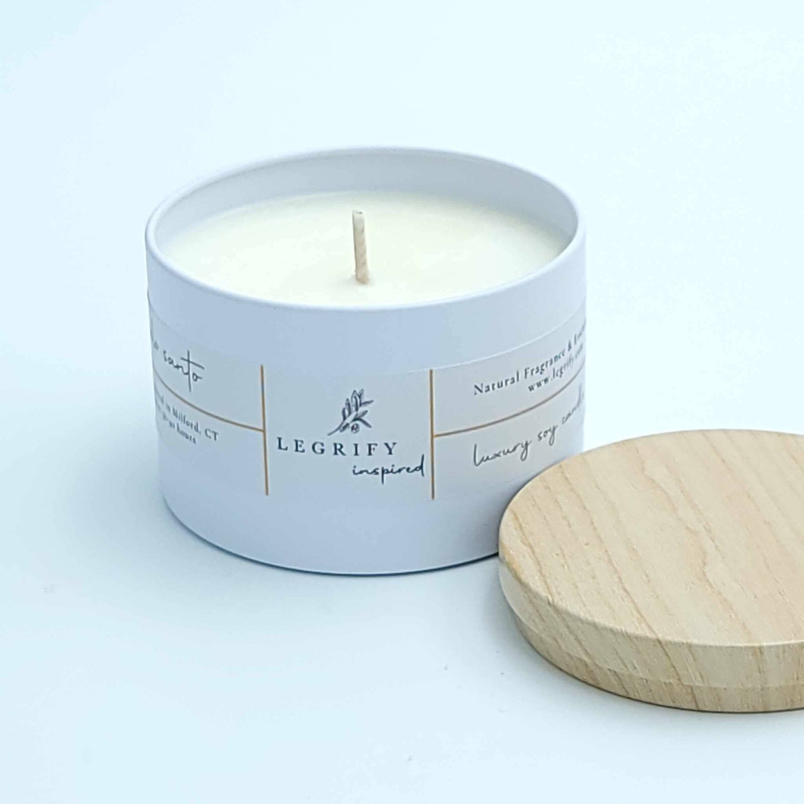 Palo Santo Travel Soy Candle