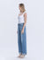 Olivia Cuffed Wide Leg Jeans