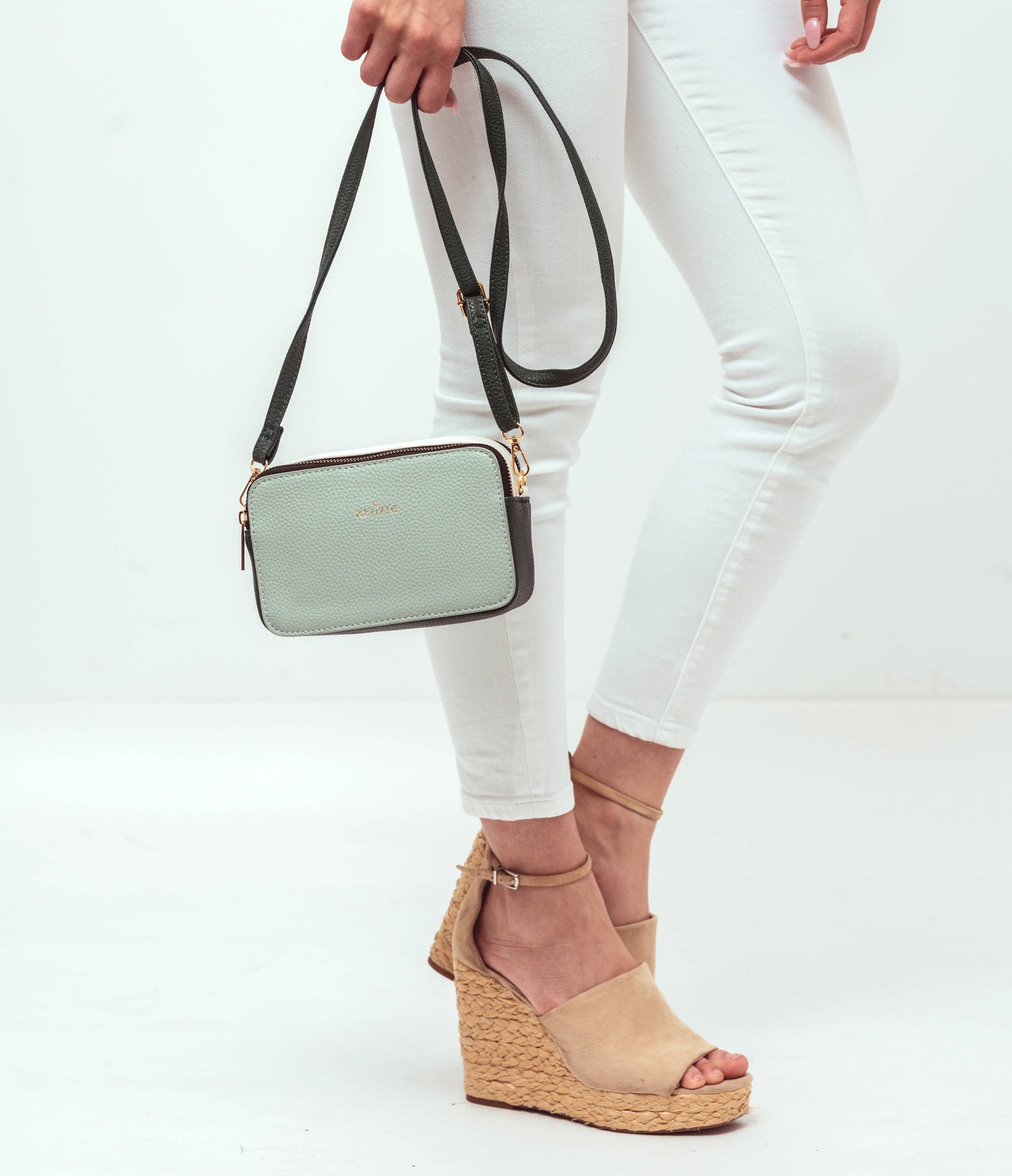 Teal Modernist Crossbody Color Pop Collection