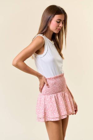 Ditzy Flora Wide Leg Short