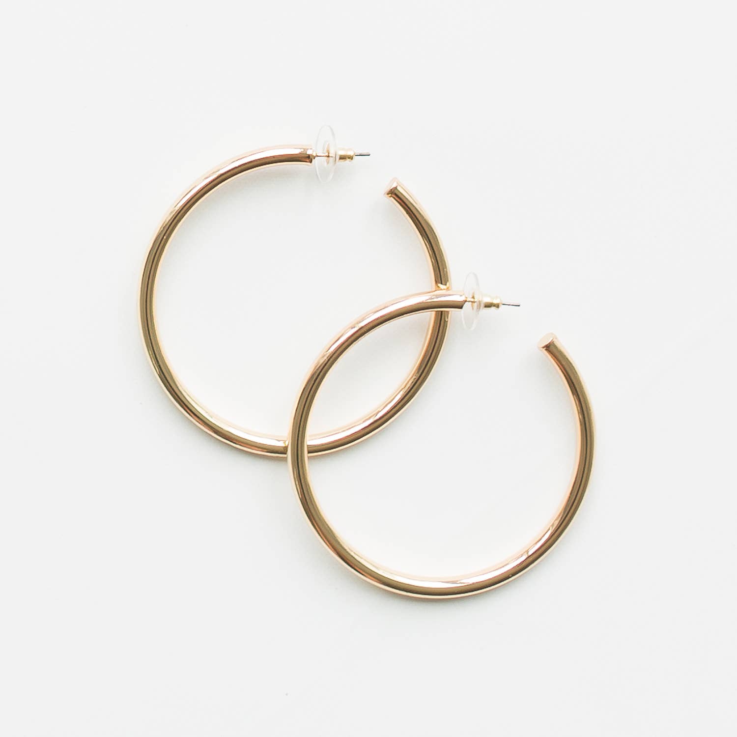 Salem Earrings: Gold Shiny