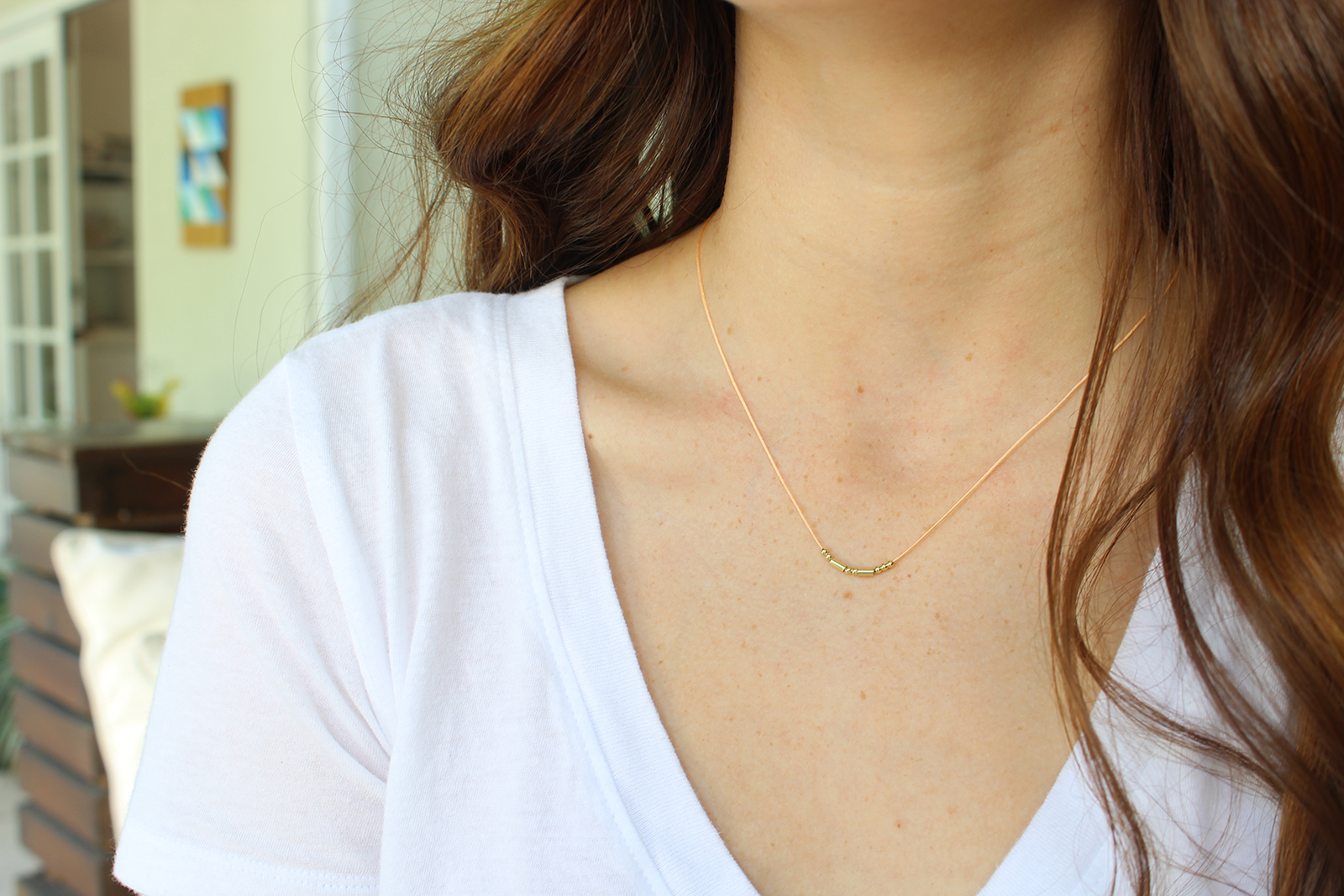 *FINAL SALE* Morse Code Necklace - FREE
