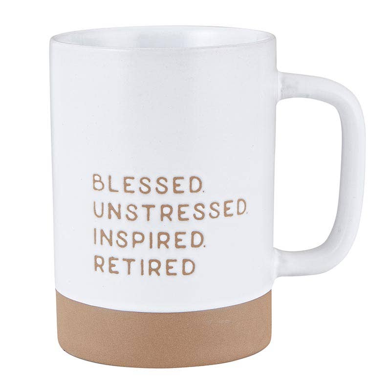 Signature Mug - Blessed, Unstressed