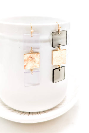 Annalisa Earrings: Black