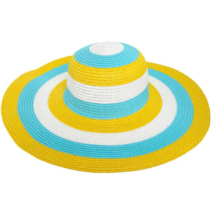 Multi Colored Floppy Sun Hat