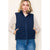Corduroy & Plaid Reversible Vest