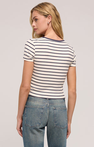 Supernova Saxon Striped Tee
