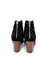 Twilight Studded Heeled Ankle Boot in Black