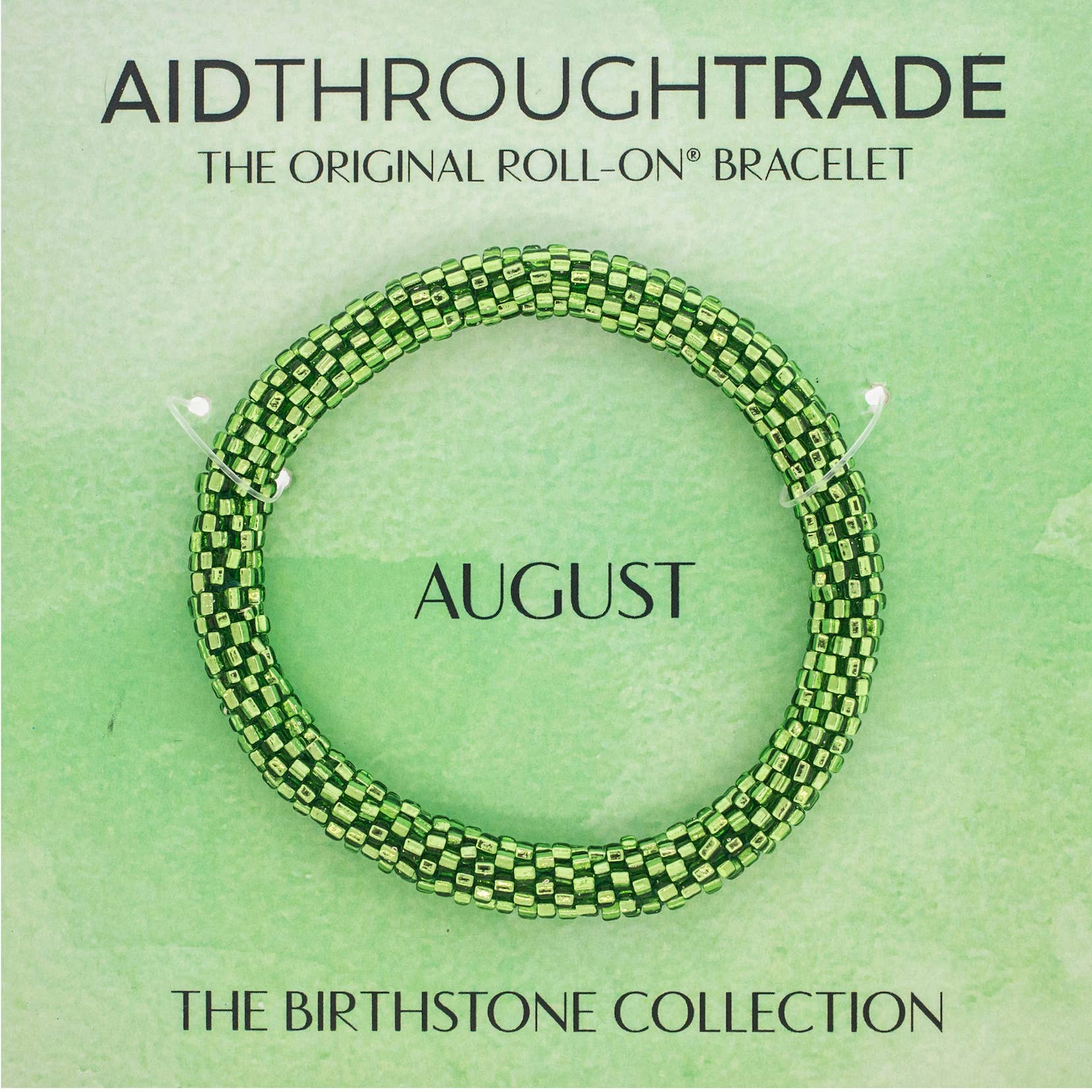 *FINAL SALE* August Birthstone Roll-On® Bracelet