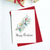 Merry Christmas Tree and Lights Greeting Card