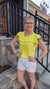 *FINAL SALE* Yellow Frilled Short Sleeve Top