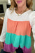Taking It All In Color Block Top