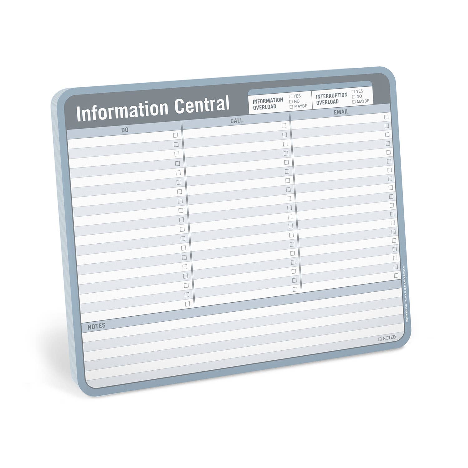 *FINAL SALE* Information Central Paper Mousepad (Blue/Gray)