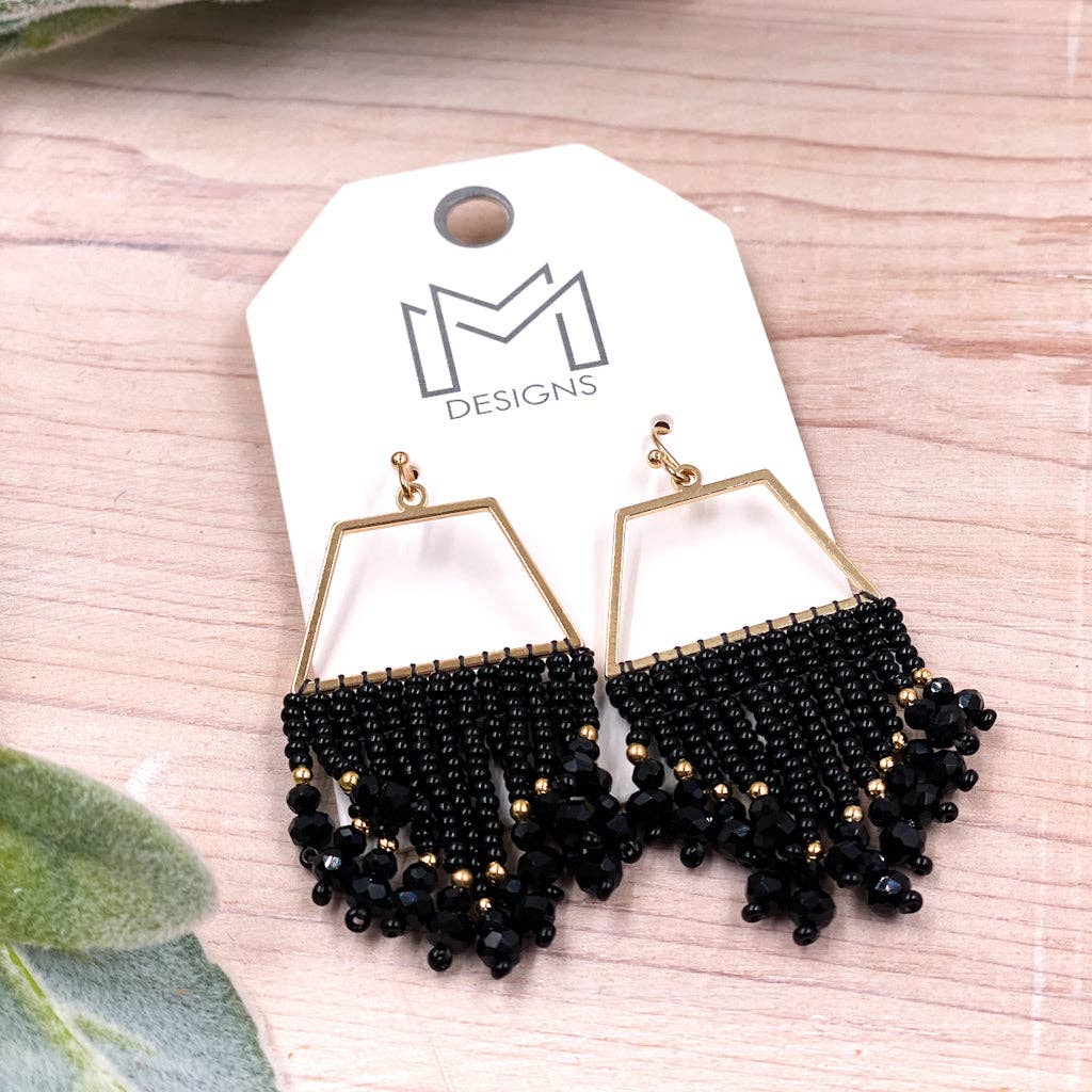 Carmen Earrings - Black