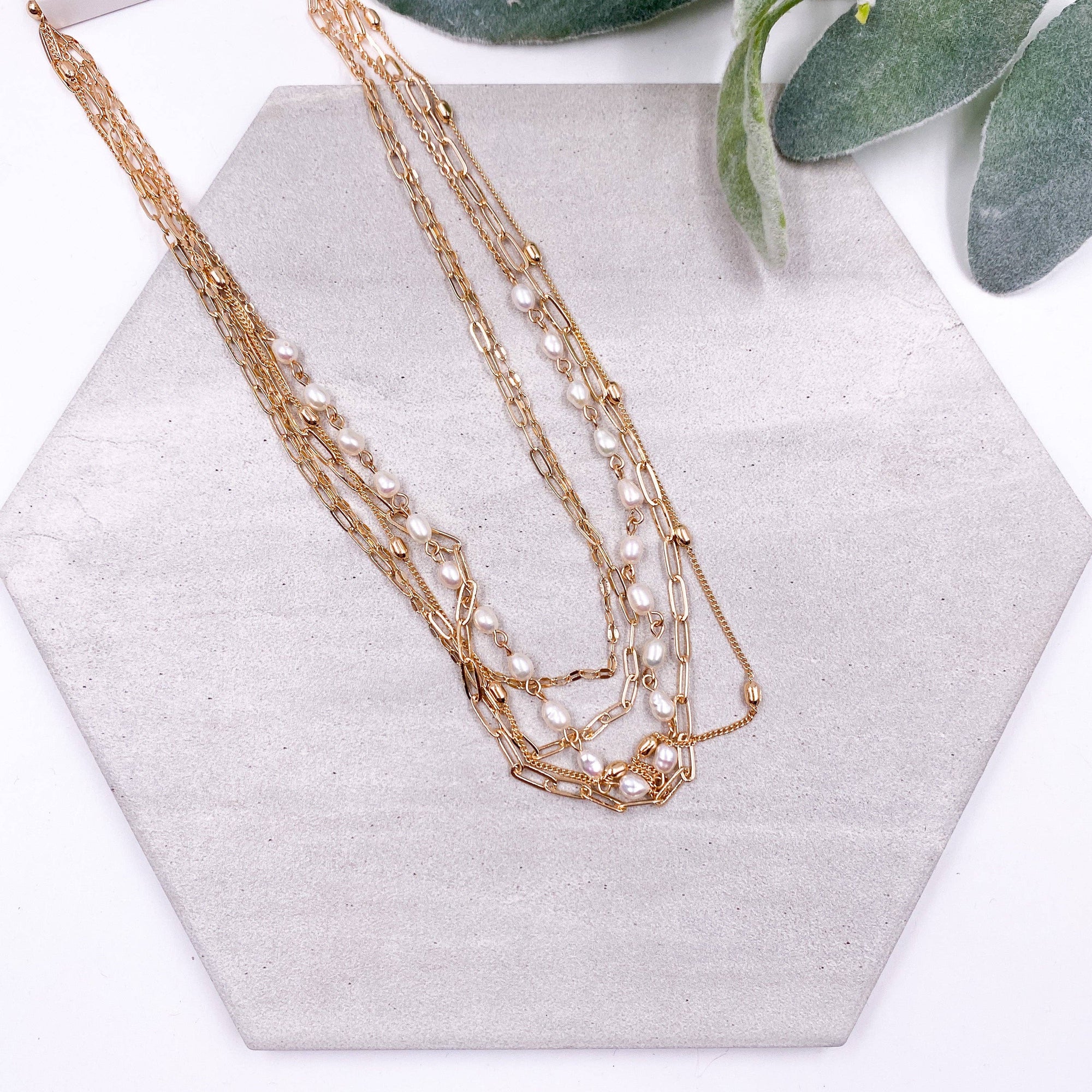 *FINAL SALE* Meredith Necklace - Gold