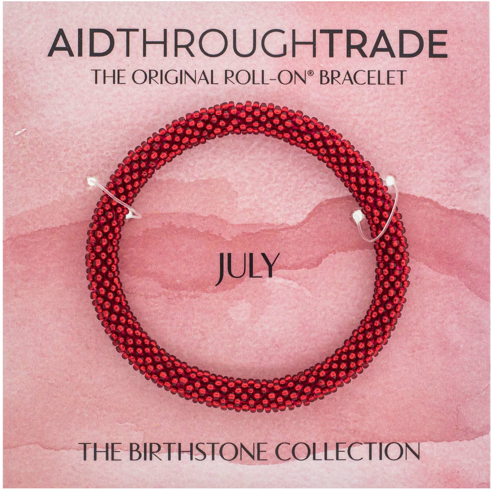 *FINAL SALE* July Birthstone Roll-On® Bracelet