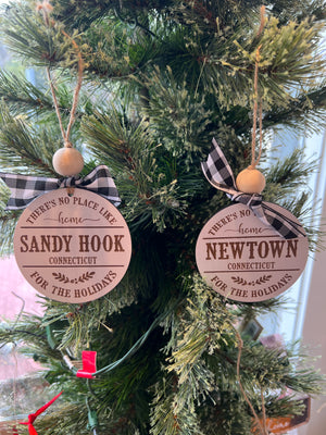 No Place Like Home for the Holidays Ornament